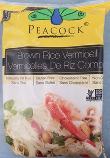 Vermicelli - Brown Rice (Peacock)